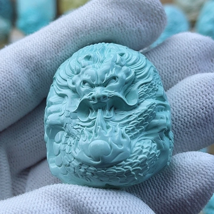 未镶嵌绿松石珠宝奇石