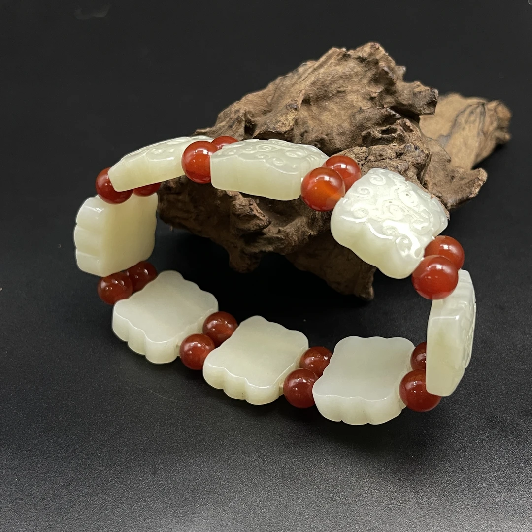 《清代》和田玉手串  山东文物商店泰运 ZZXCDH534494