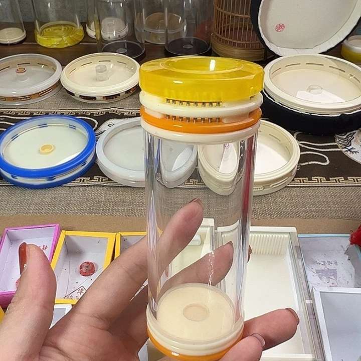 天津谭扎嘴罐一个