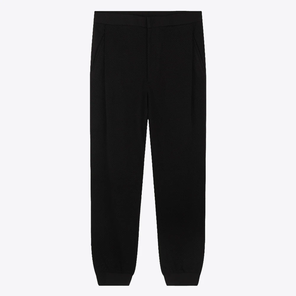 EMPORIO ARMANI EA阿玛尼绵羊毛束脚男士休闲裤51P28051492999