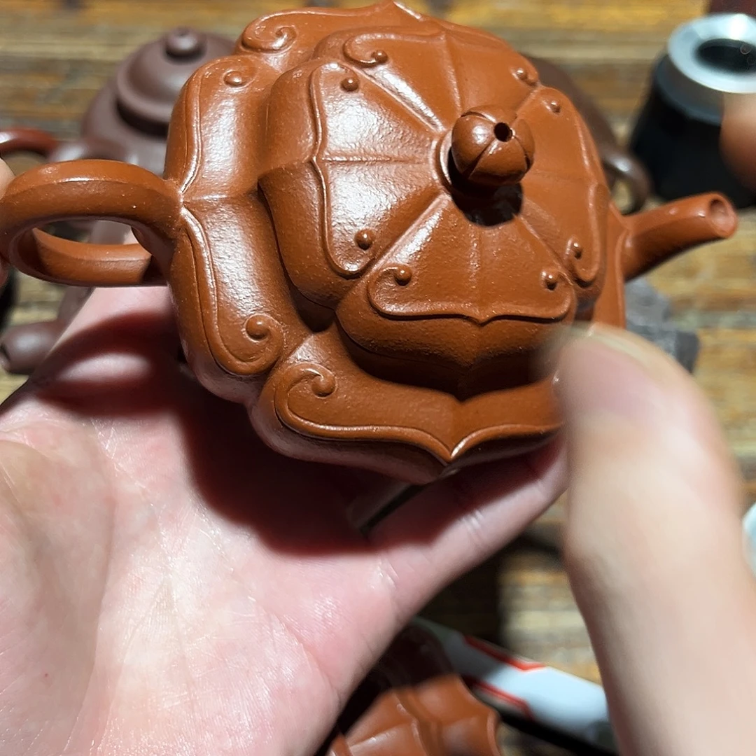 紫砂茶壶紫砂紫砂微瑕微瑕