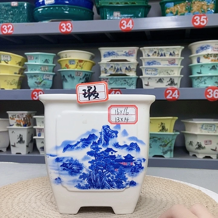 紫砂花瓶紫砂花盆
