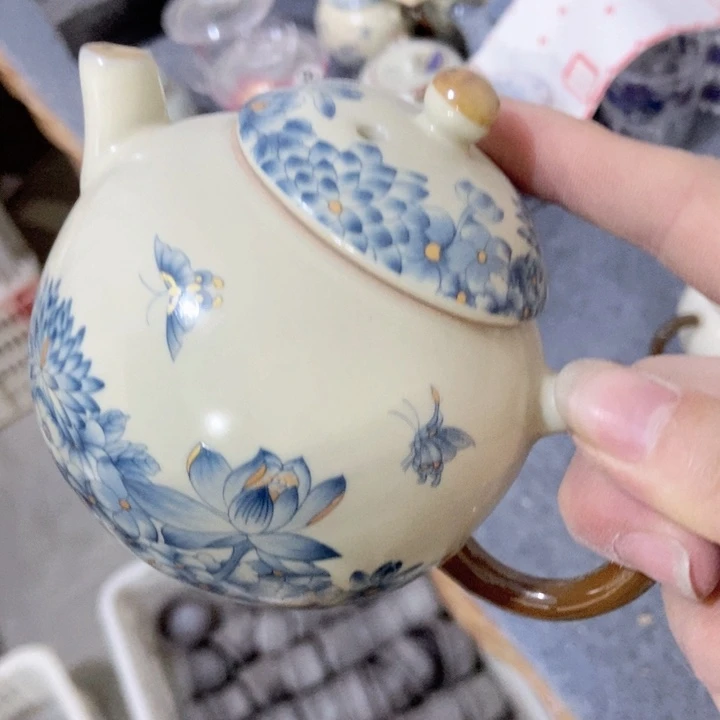 茶具微瑕，介意勿拍