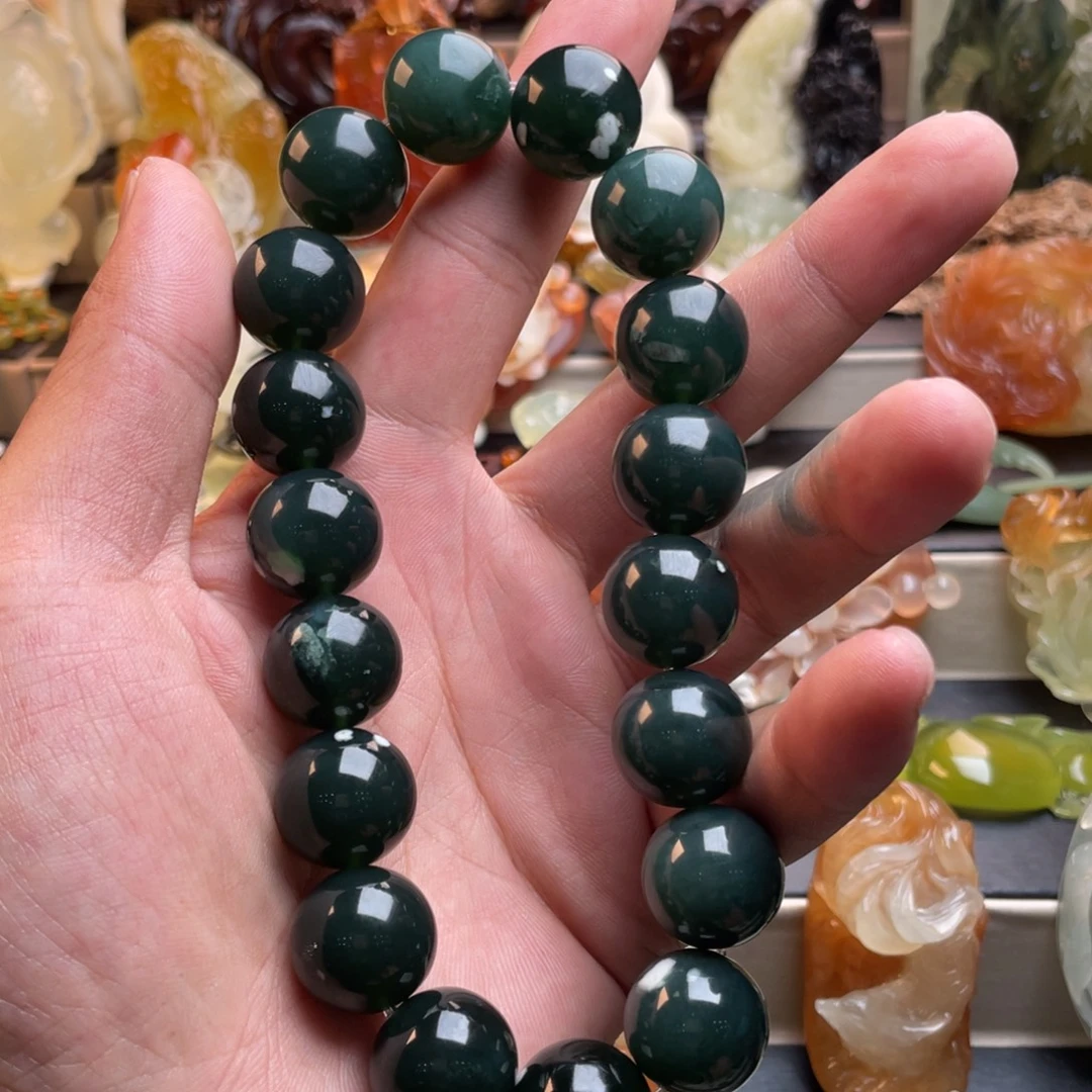 南***渡岫玉未镶嵌手串111111111