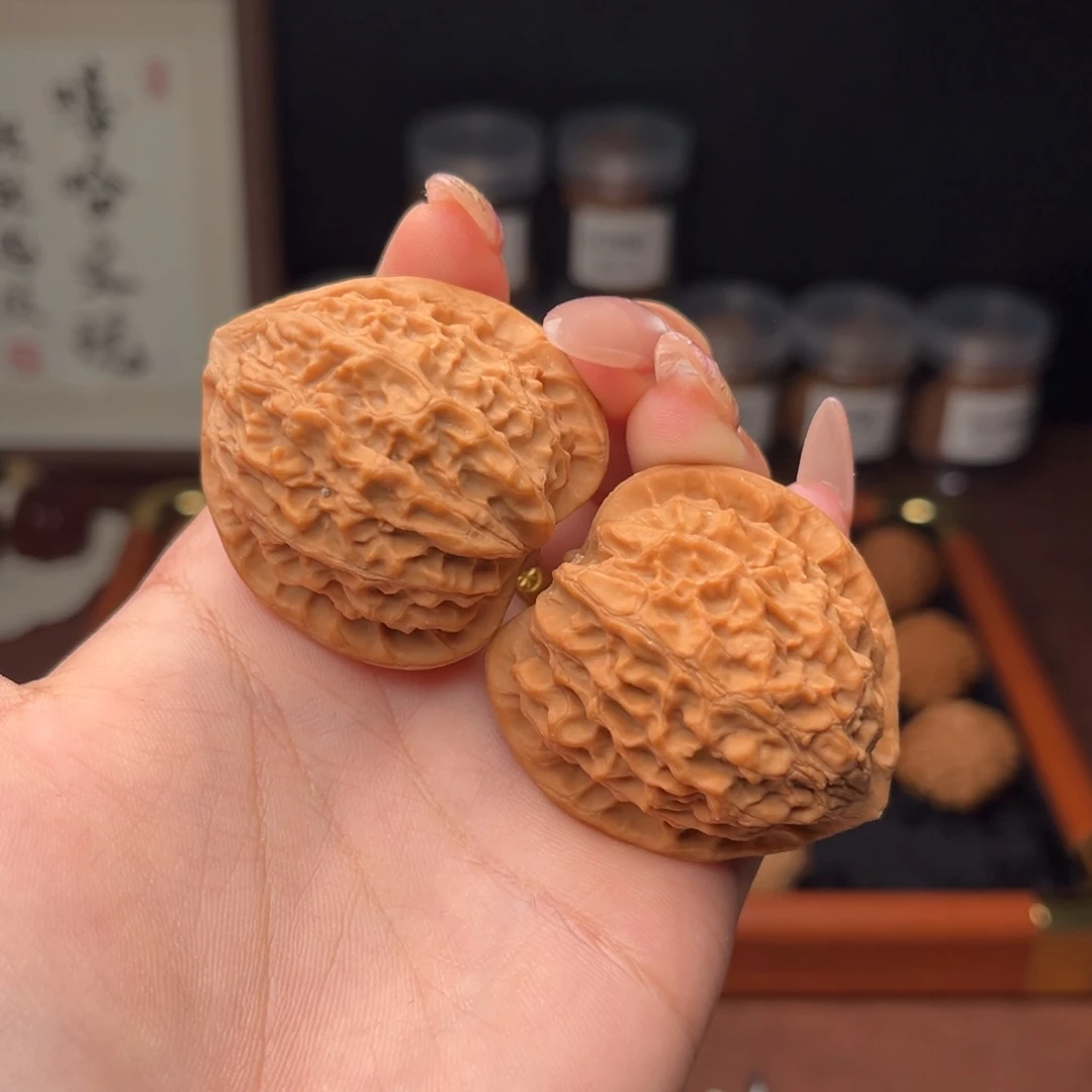 吊坠文玩核桃金牛全品40
