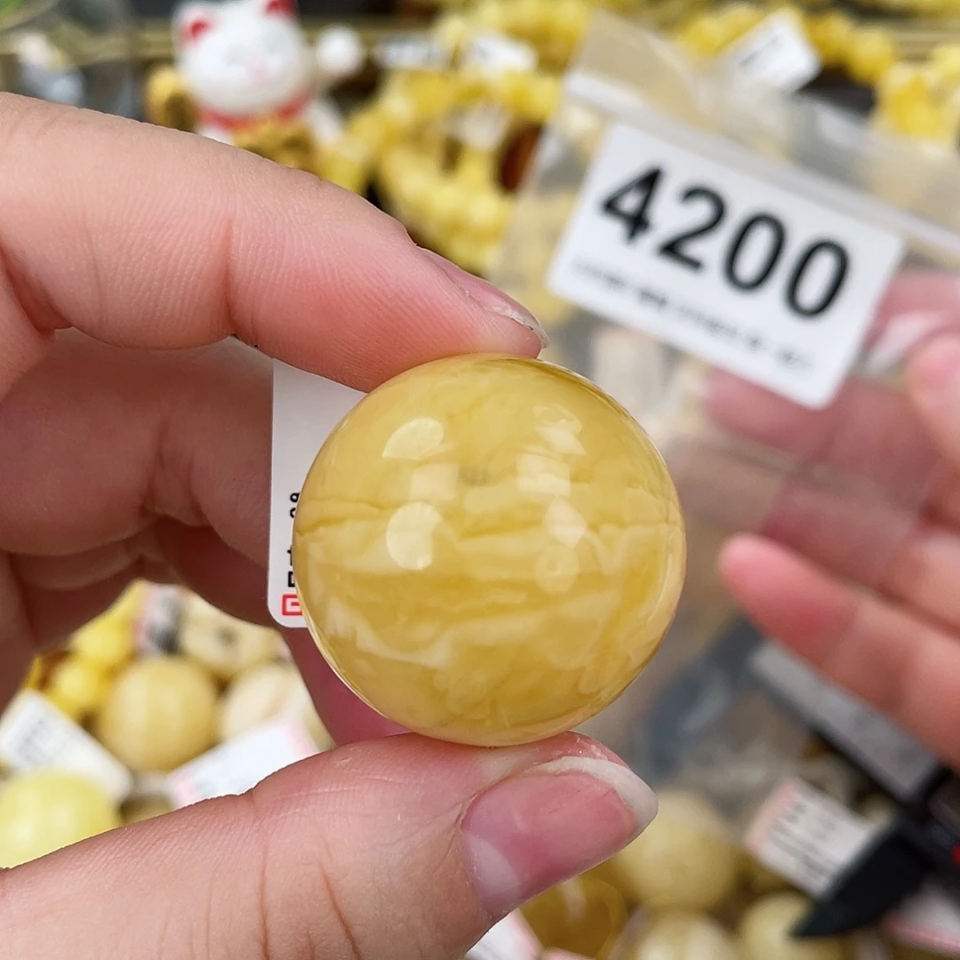 蜜蜡未镶嵌珠宝奇石粉38