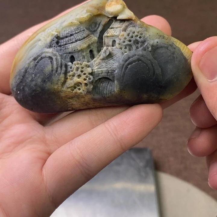 和田玉（子料）未镶嵌把件