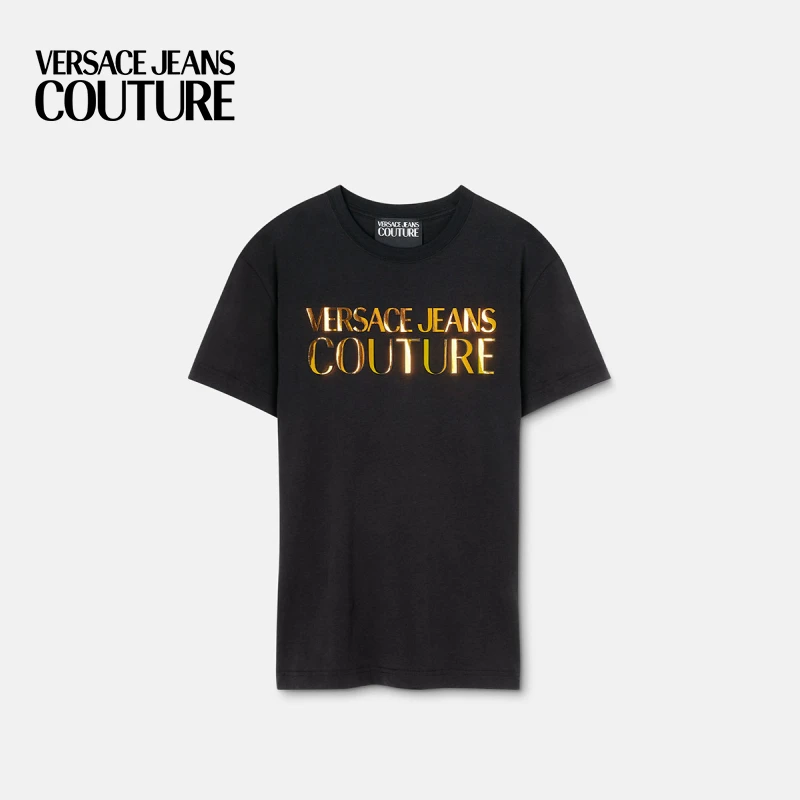 VERSACE JEANS COUTURE男士圆领T恤时尚