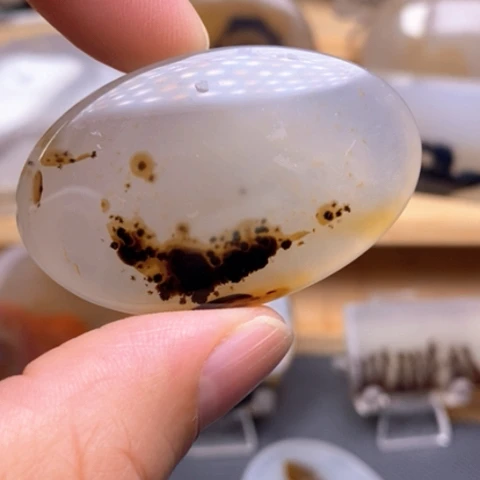玛瑙/玉髓吊坠(不含链)未镶嵌