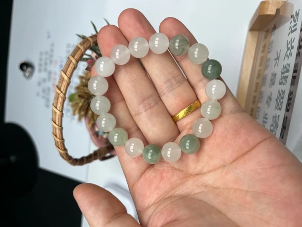 天然天山翠珠串串