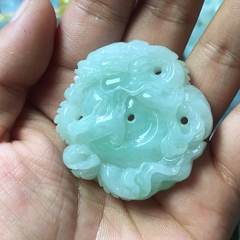 翡翠未镶嵌颈饰天然缅甸翡翠a货