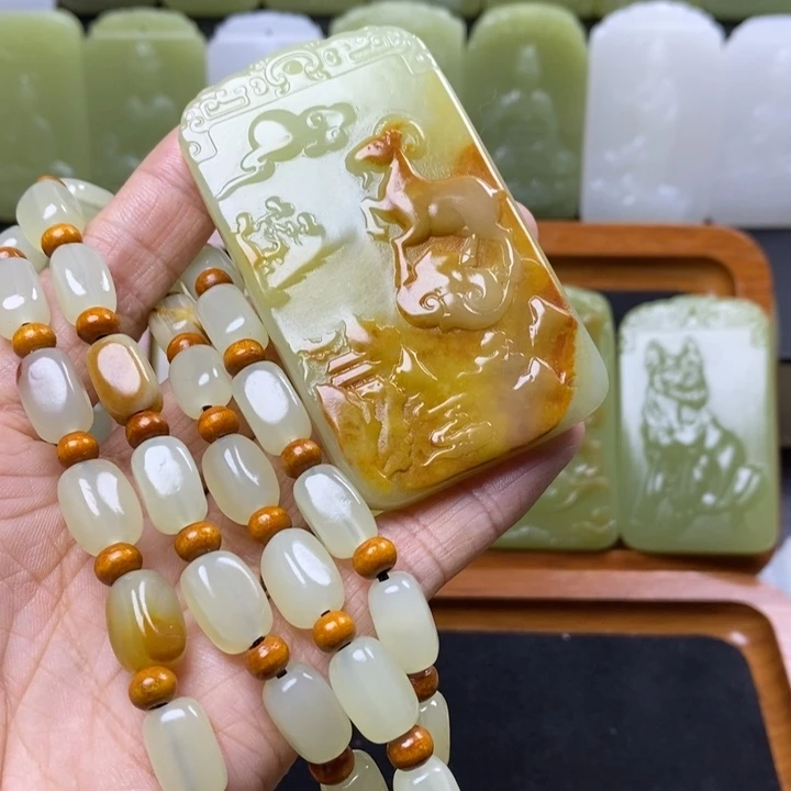 石材昆仑山料一套
