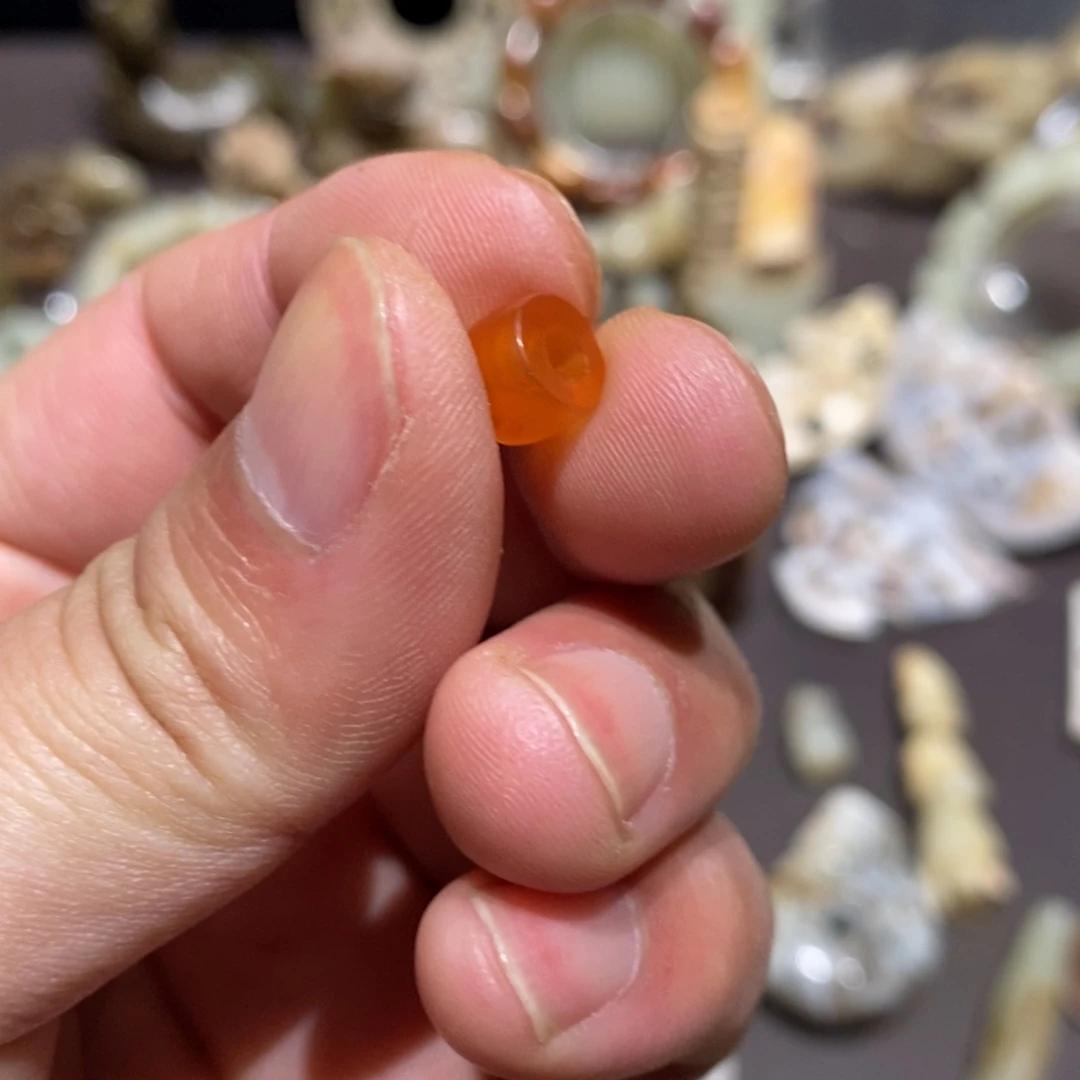 日***山玛瑙/玉髓未镶嵌颈饰