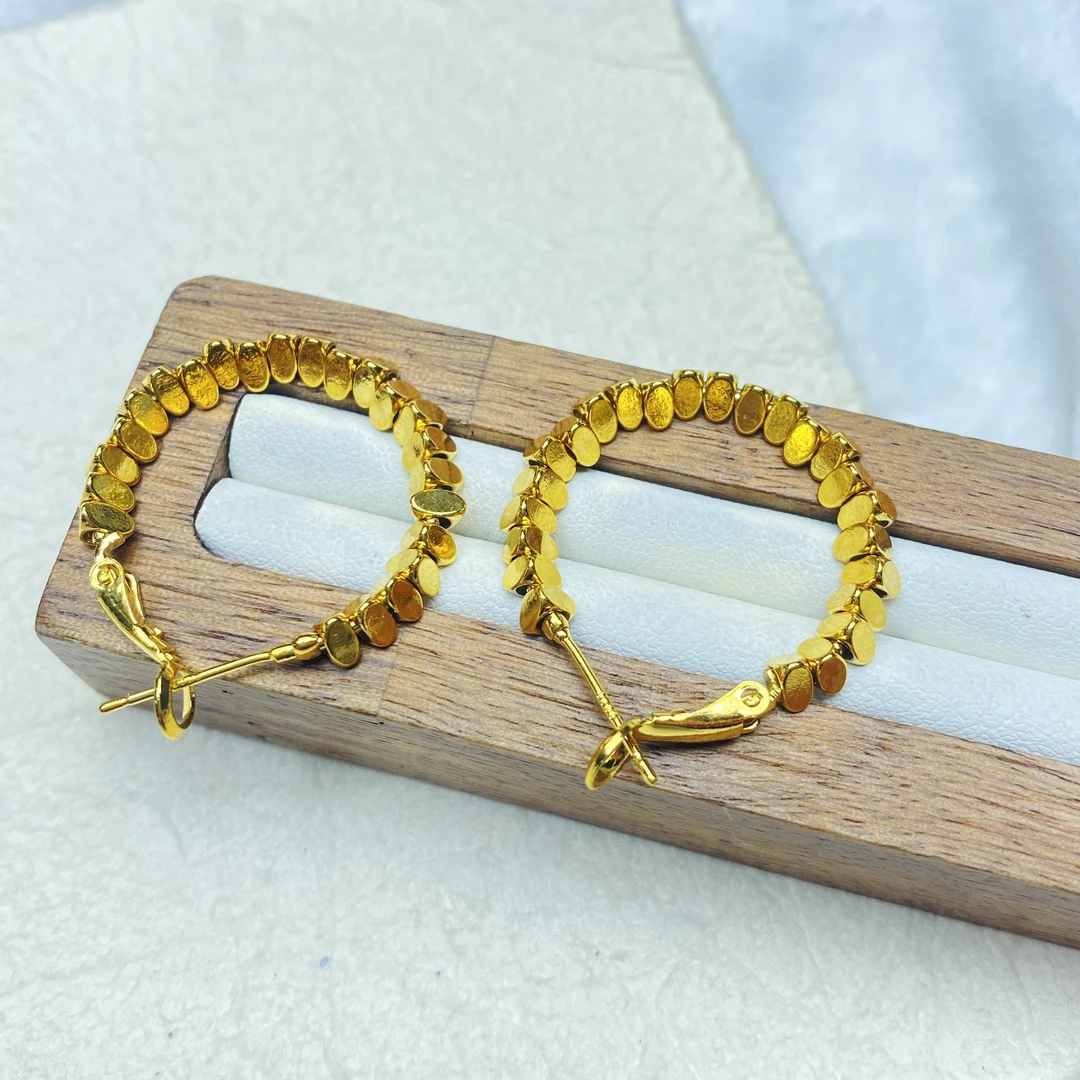 YTE黄色三角耳饰多样性发货46983