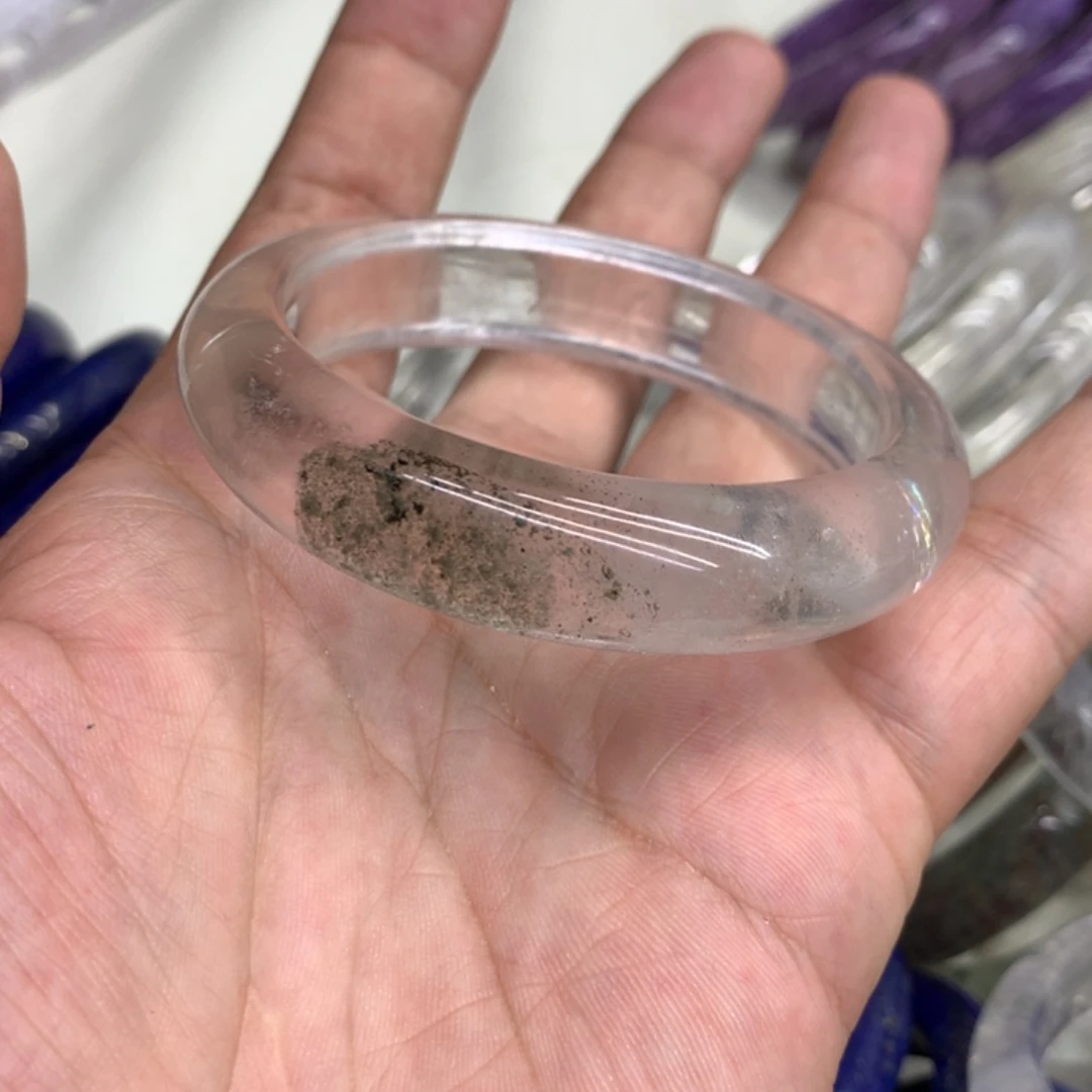 涂***梦水晶手镯未镶嵌手镯