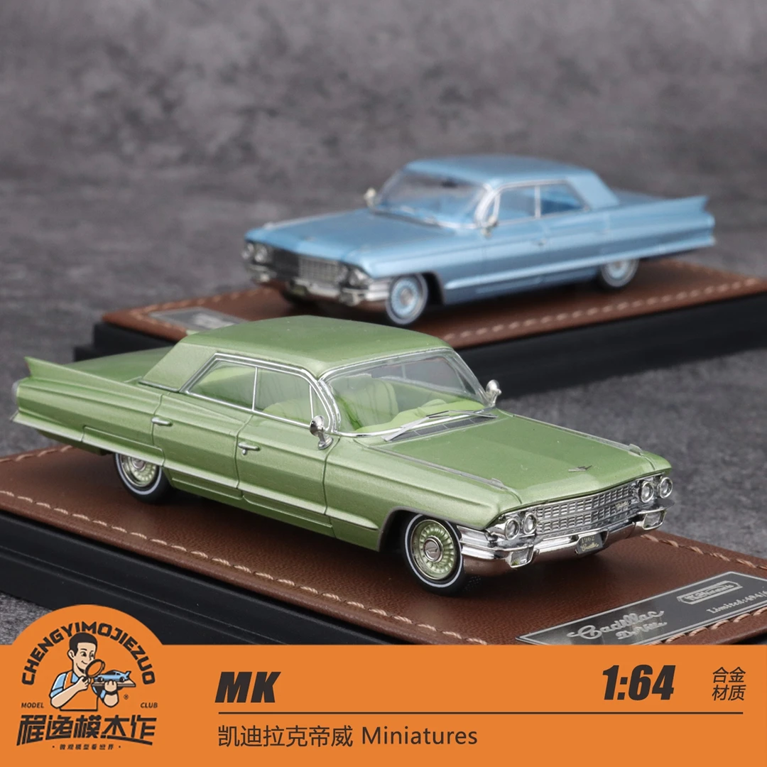 MK Miniatures 1:64 凯迪拉克帝威 绿皮书 合金模型