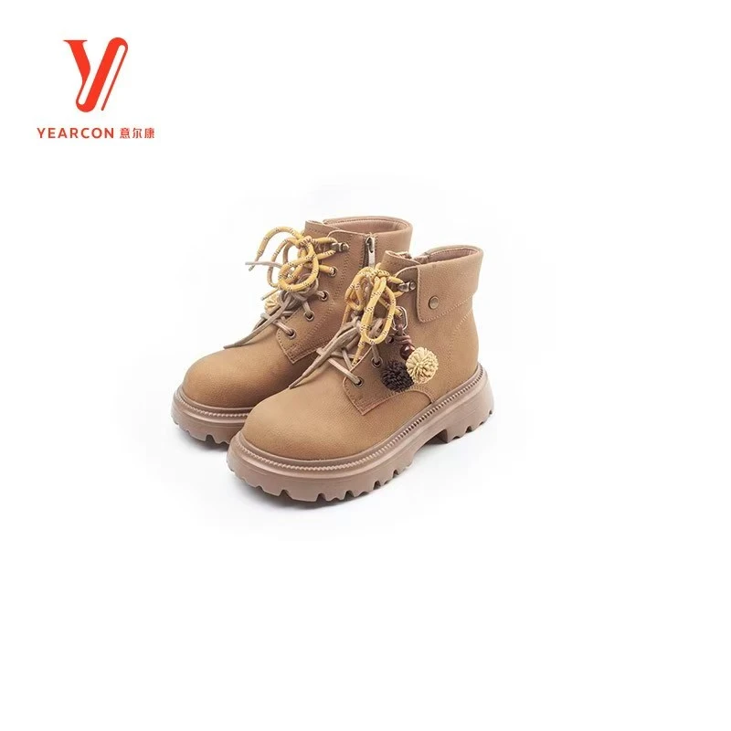 意尔康马丁靴25年冬季女大黄靴厚底女鞋5792GM31671M