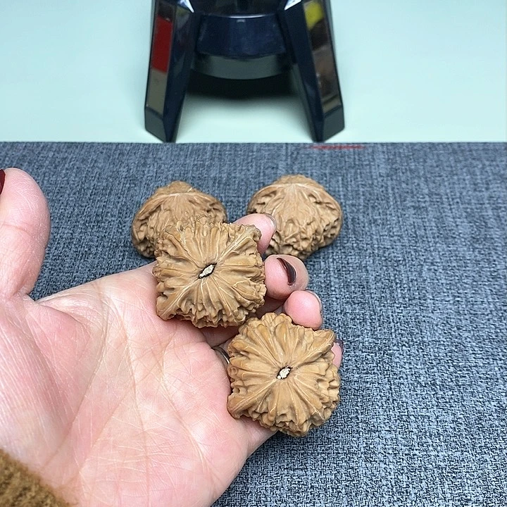 文玩核桃把件40/41磨盘全品