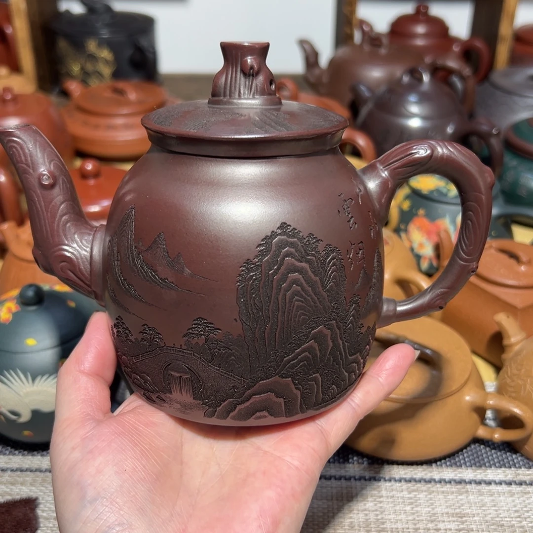 紫砂茶壶宜兴紫砂400