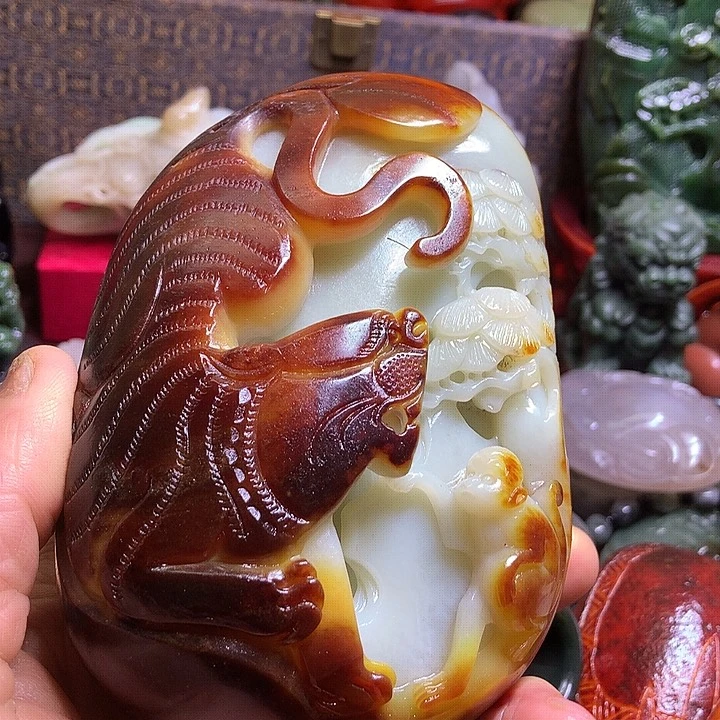 未镶嵌手链和田玉（糖玉）用****7