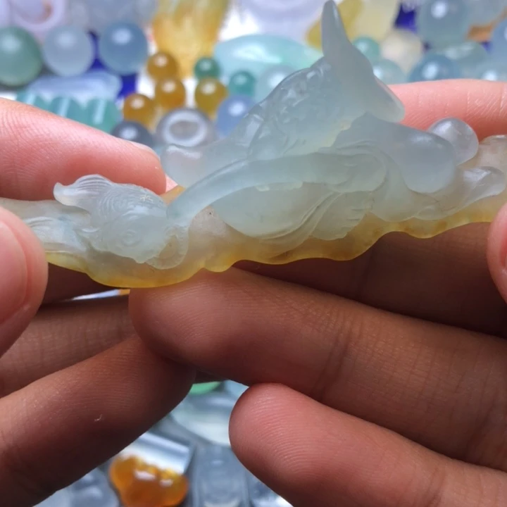 未镶嵌定制翡翠挂件