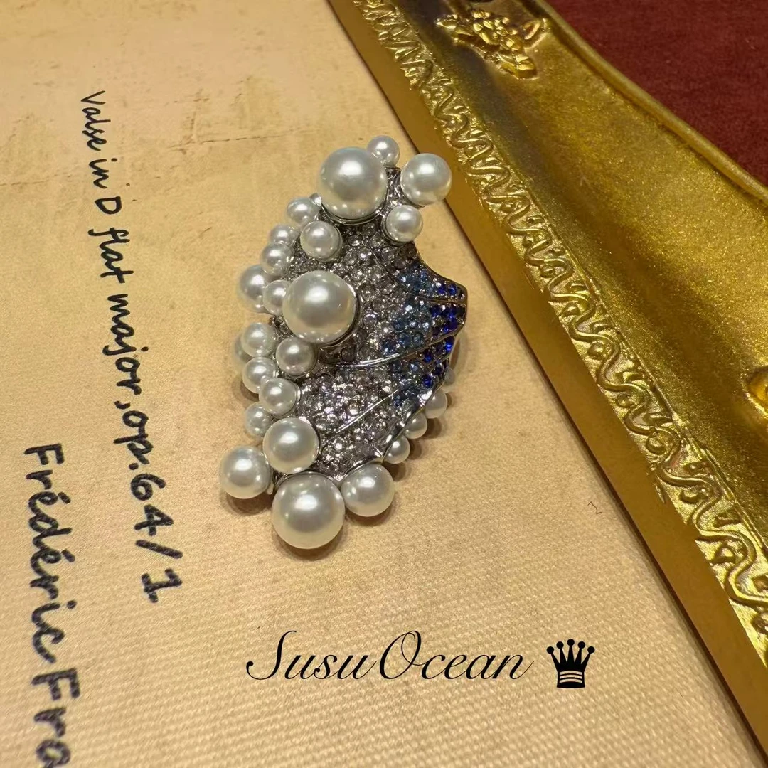 铜合金仿水晶戒指 【1207】SusuOcean经典珍藏