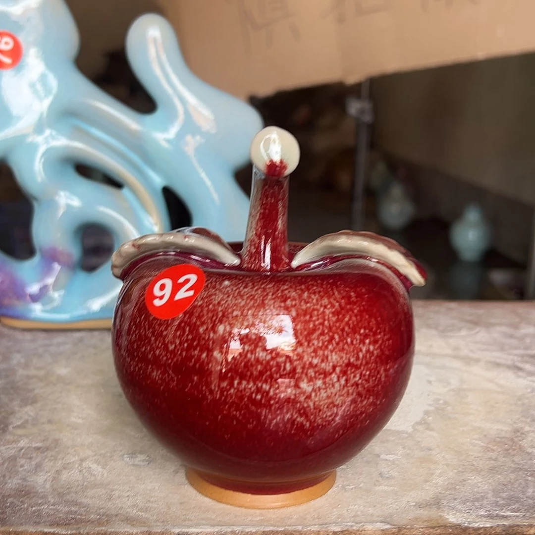 摆件郑家钧窑摆件微