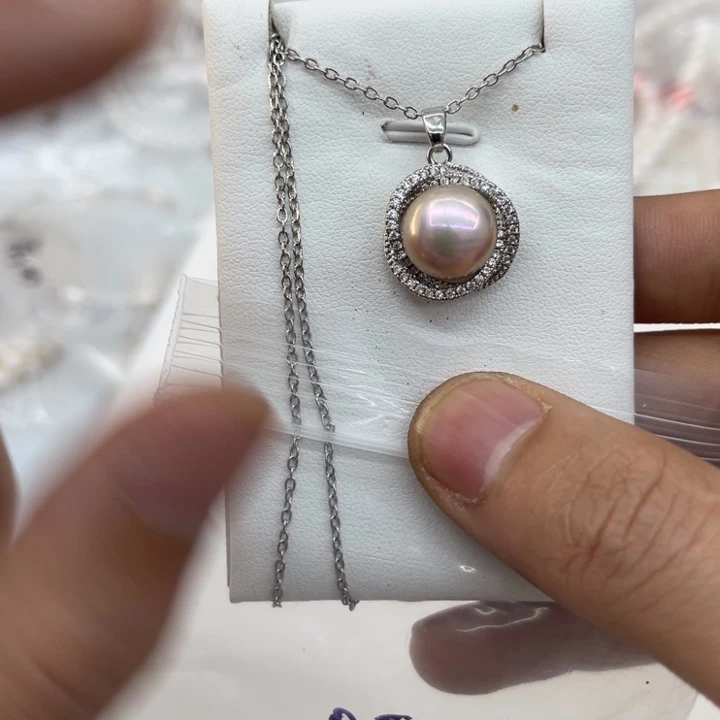 淡水珍珠未镶嵌颈饰00873