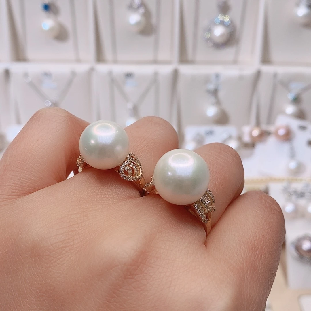 颈饰银S925镶嵌淡水珍珠善***法