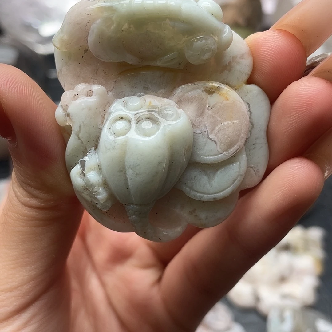水晶未镶嵌珠宝半成品20