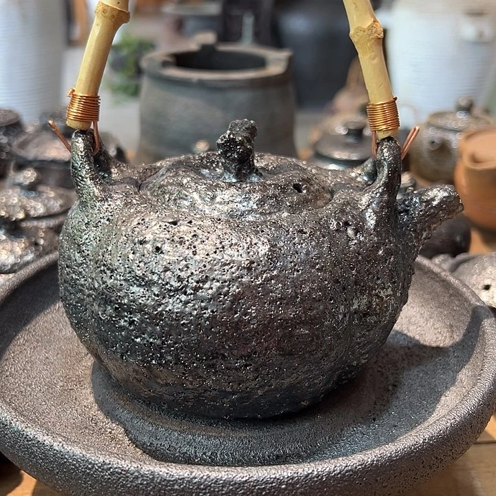 胖***子硬质氧化铝荥经黑砂纯手工制作