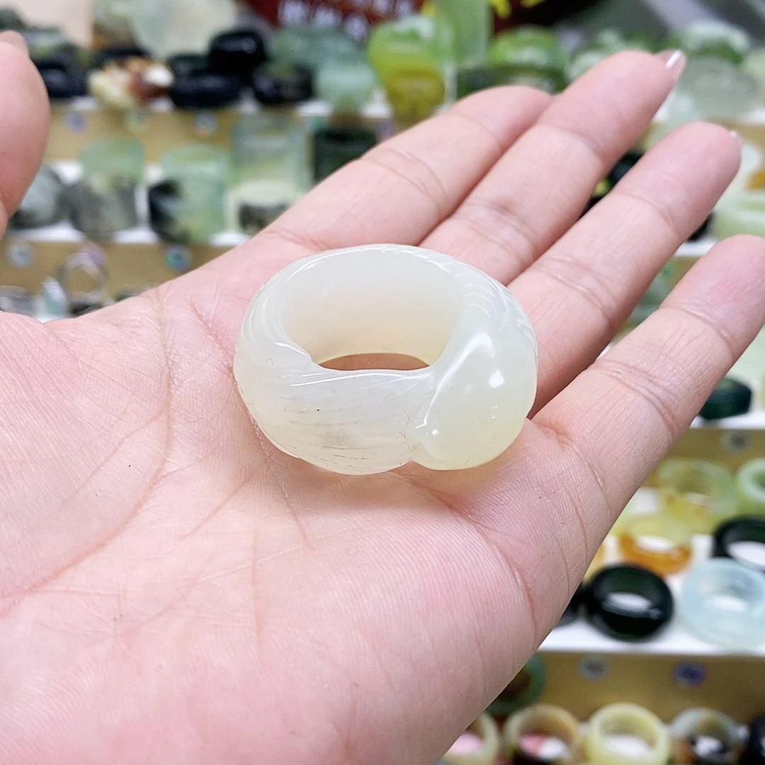 岫玉天然玉石未镶嵌梵*