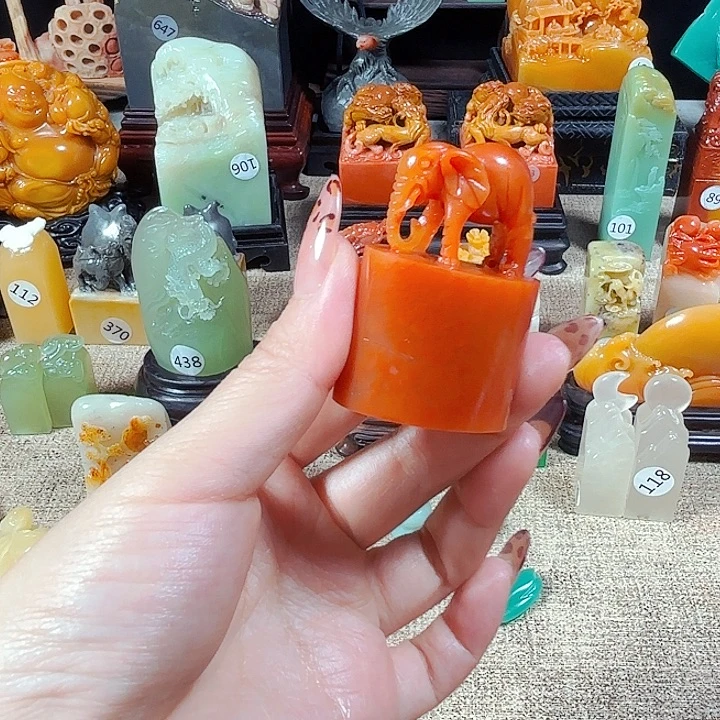 寿山石印石寿山石印章