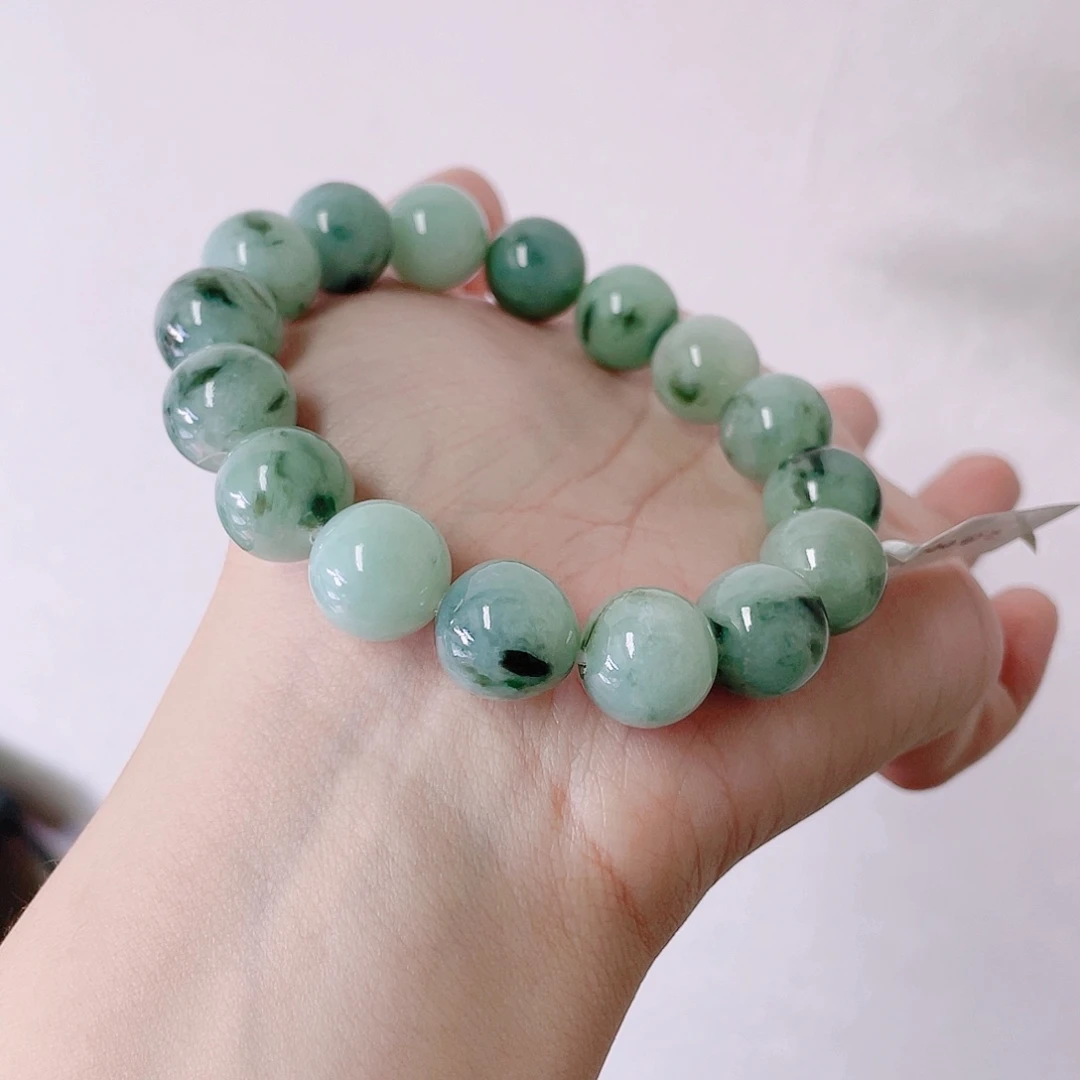 定制翡翠未镶嵌珠串