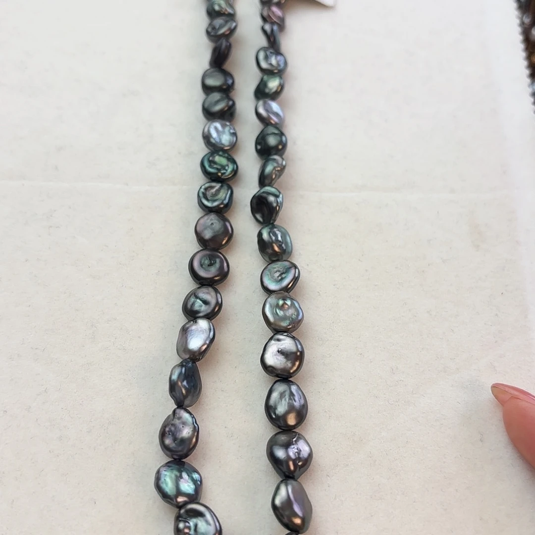 银S925镶嵌颈饰海水珍珠