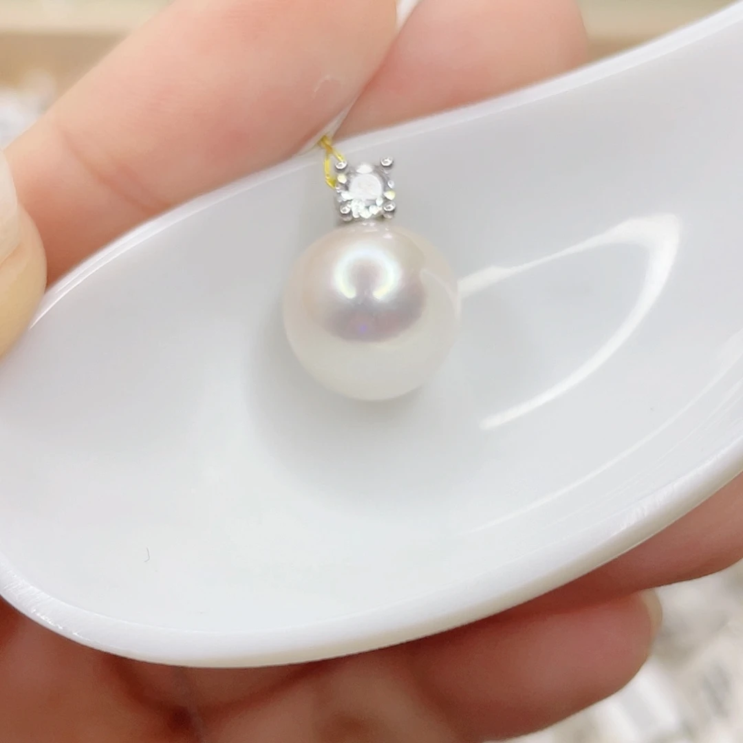 淡水珍珠未镶嵌吊坠(赠链)