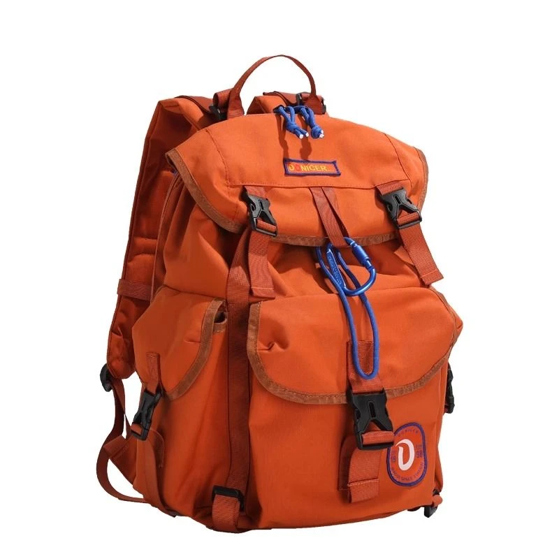 新疆包邮登山包小众设计潮牌户外旅行包防水徒步背包双肩包女书包