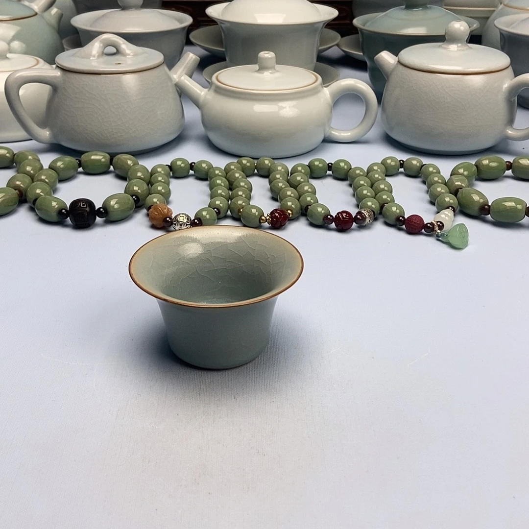 杯仿古釉马蹄杯原矿原釉原产地