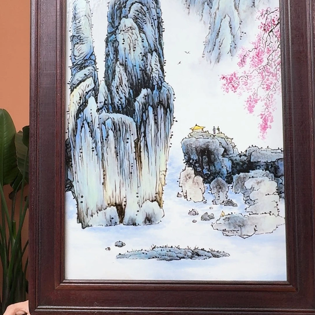 景德镇陶瓷手工瓷版画