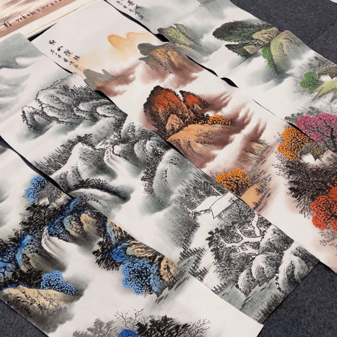 国画处理作品看好再拍哦