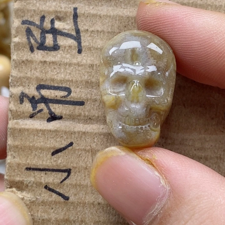颈饰未镶嵌硅化珊瑚（珊瑚玉）另**蓝