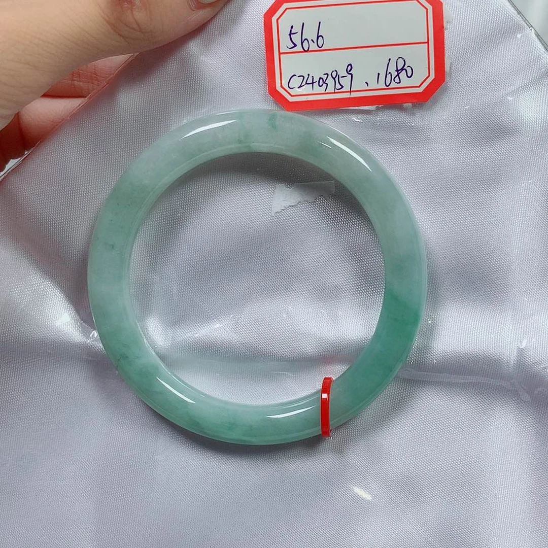 翡翠未镶嵌手镯翡翠手镯56