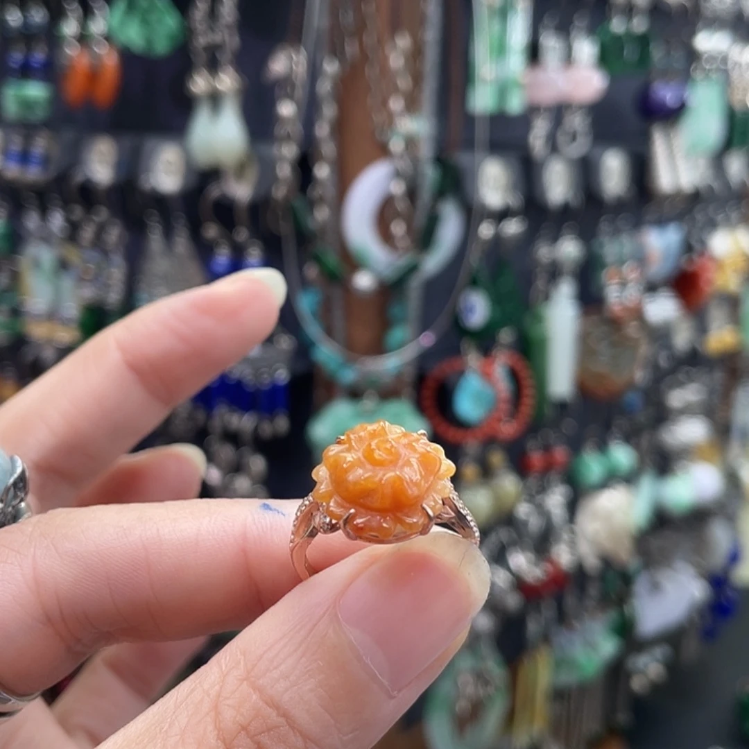 ****一银S925镶嵌翡翠耳饰171hjhh