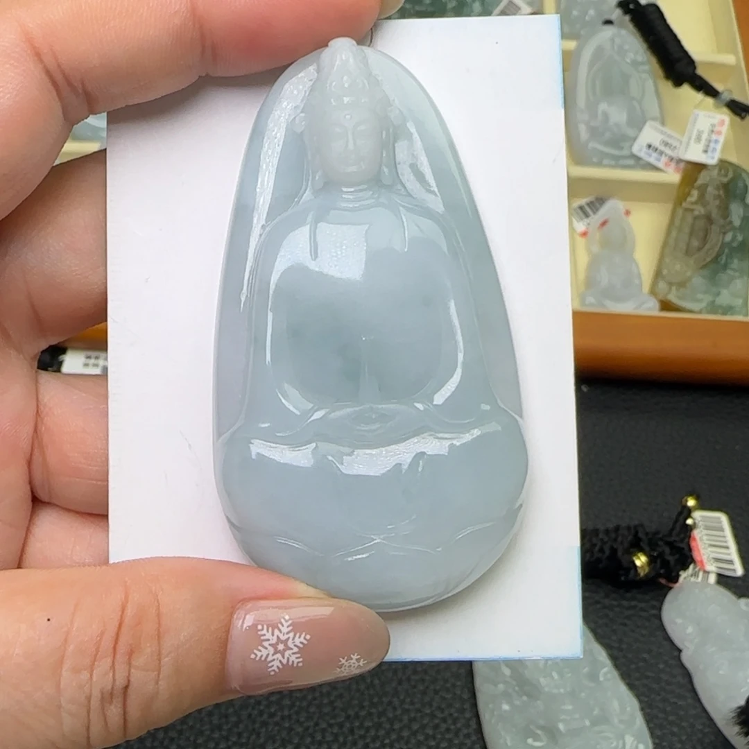 翡翠未镶嵌颈饰