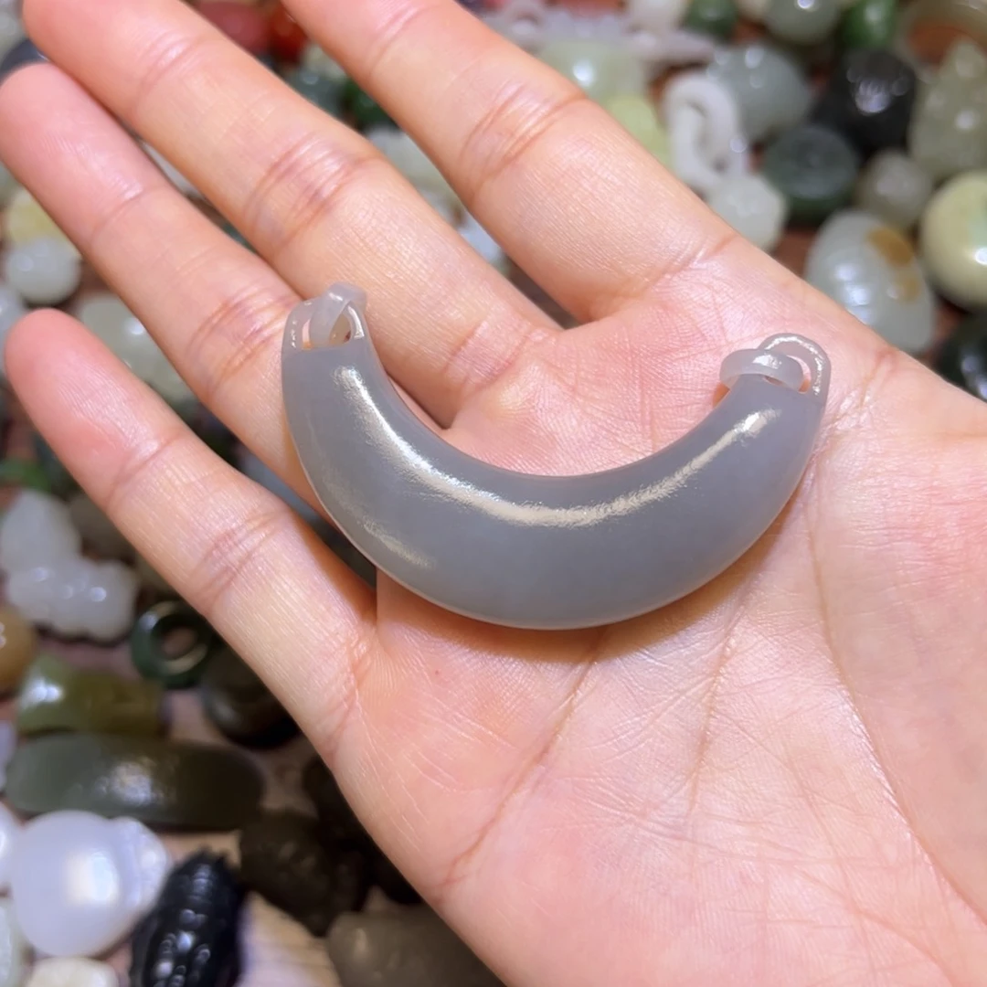 和田玉珠宝半成品未镶嵌