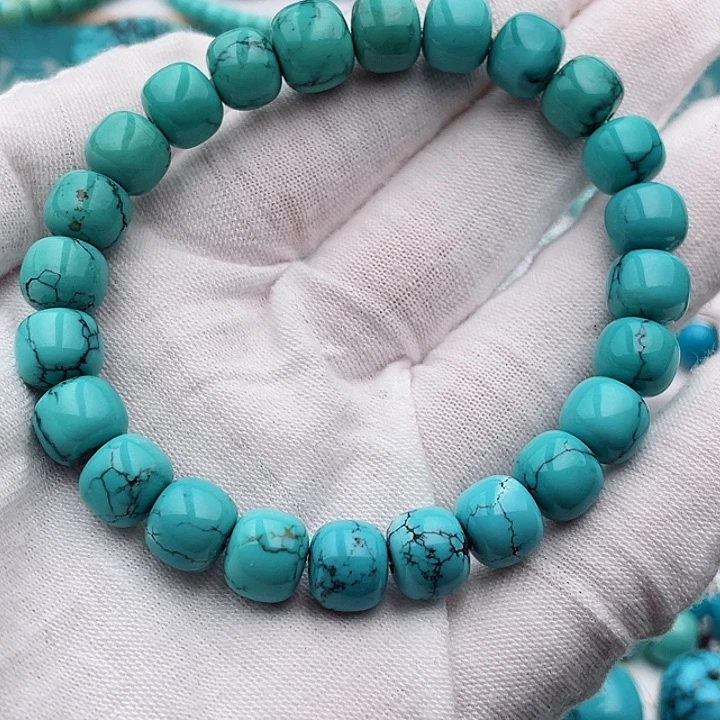 未镶嵌绿松石9.2m m