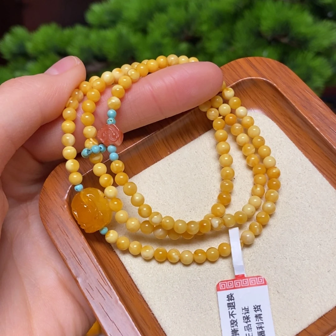 【闪购商品】手链蜜蜡未镶嵌手串