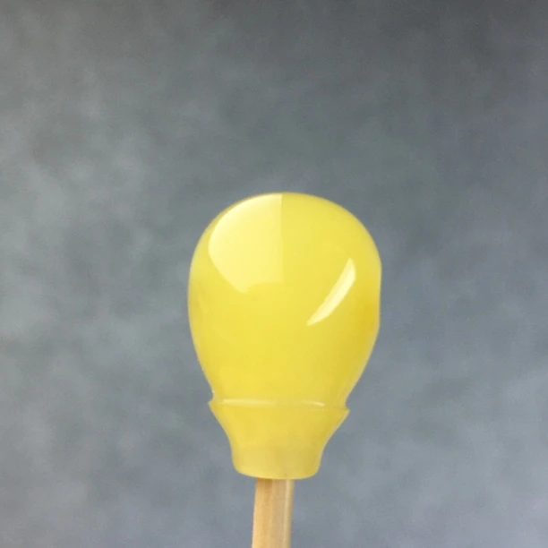 微瑕蜜蜡三通 对孔约12.7mm厚13mm原石手作天然原矿保真无优化