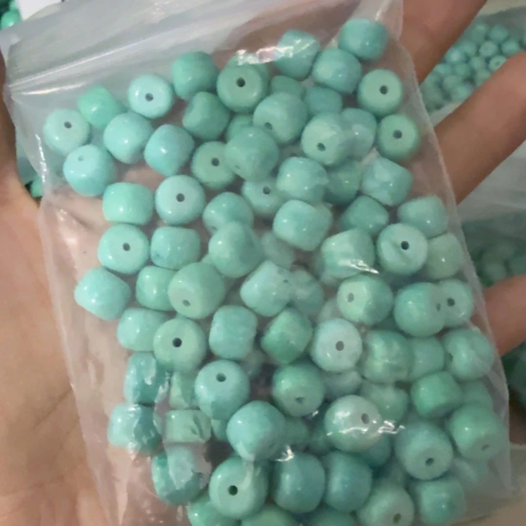 水晶珠宝半成品未镶嵌卡7×9蒙松100g一包