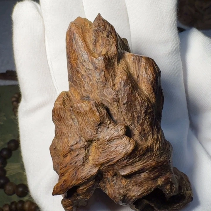 沉香碎屑沉香老惠安 【背后靠山】 44.3g 九九九沉